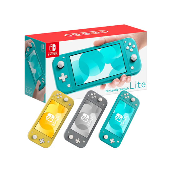 Nintendo Switch Lite three colors